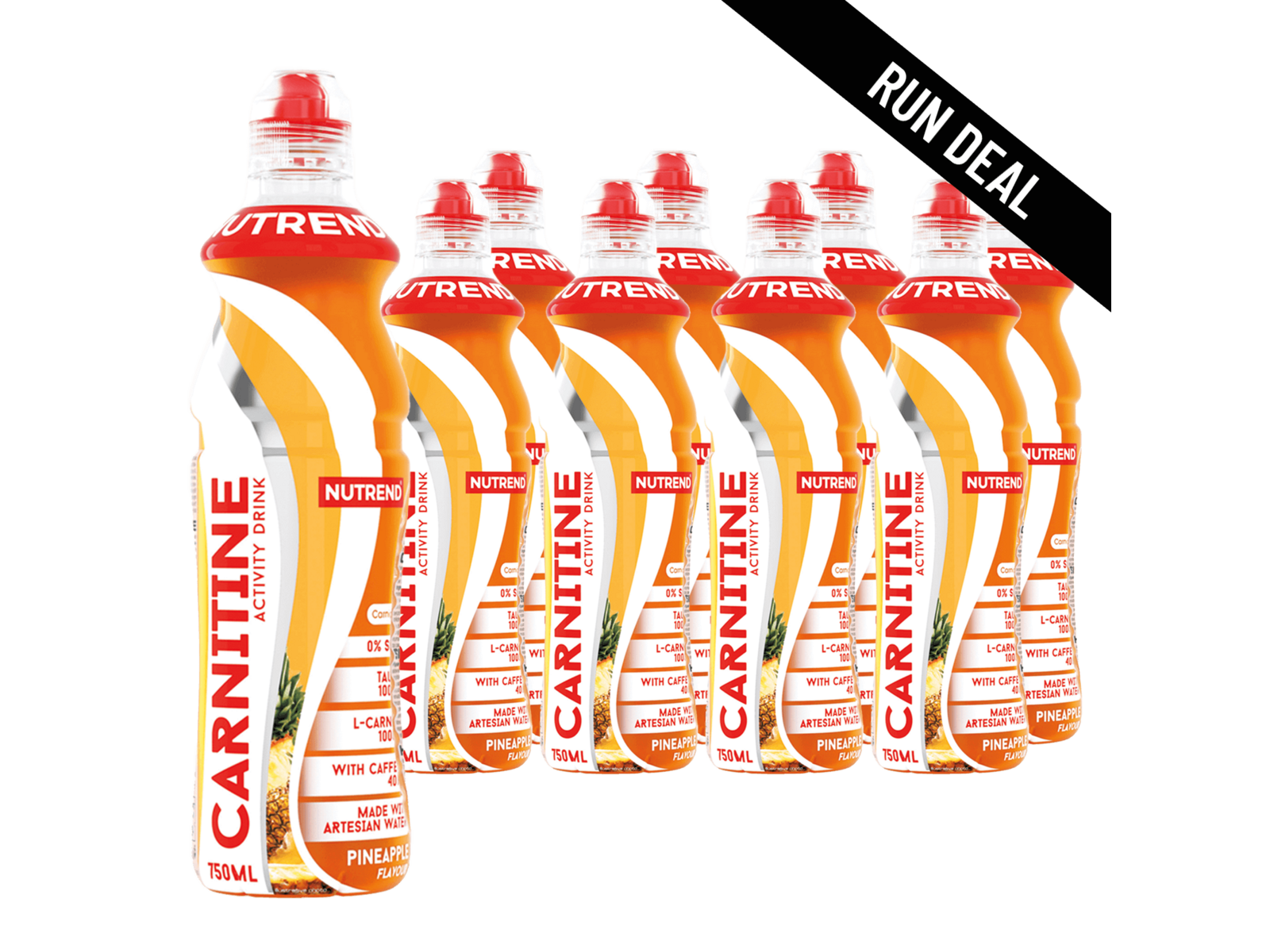 Carnitine Activity Drink (8-pack) (Pineapple - 8 x 750 ml) - NUTREND