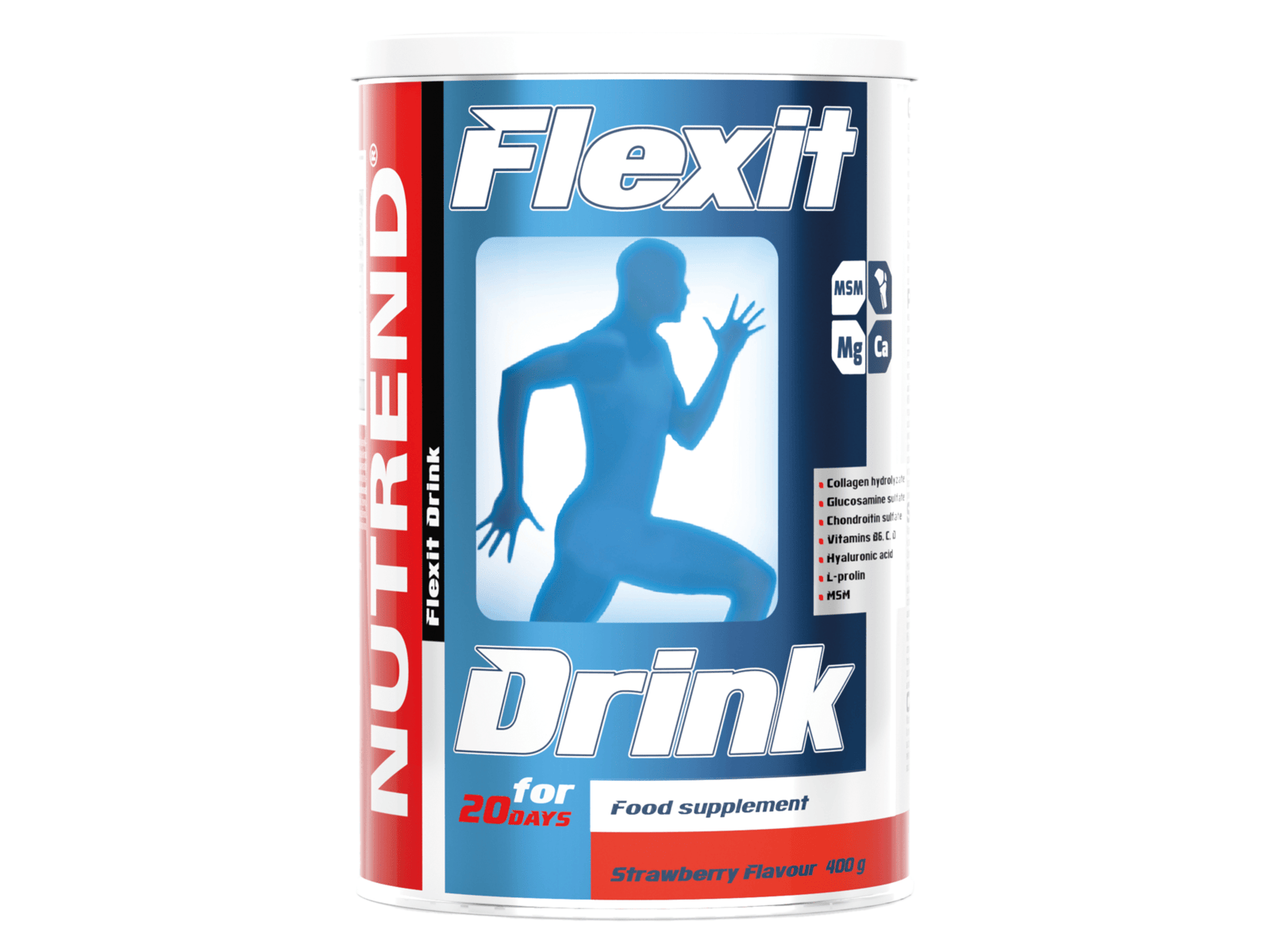Flexit Drink (Strawberry - 400 gram) - NUTREND