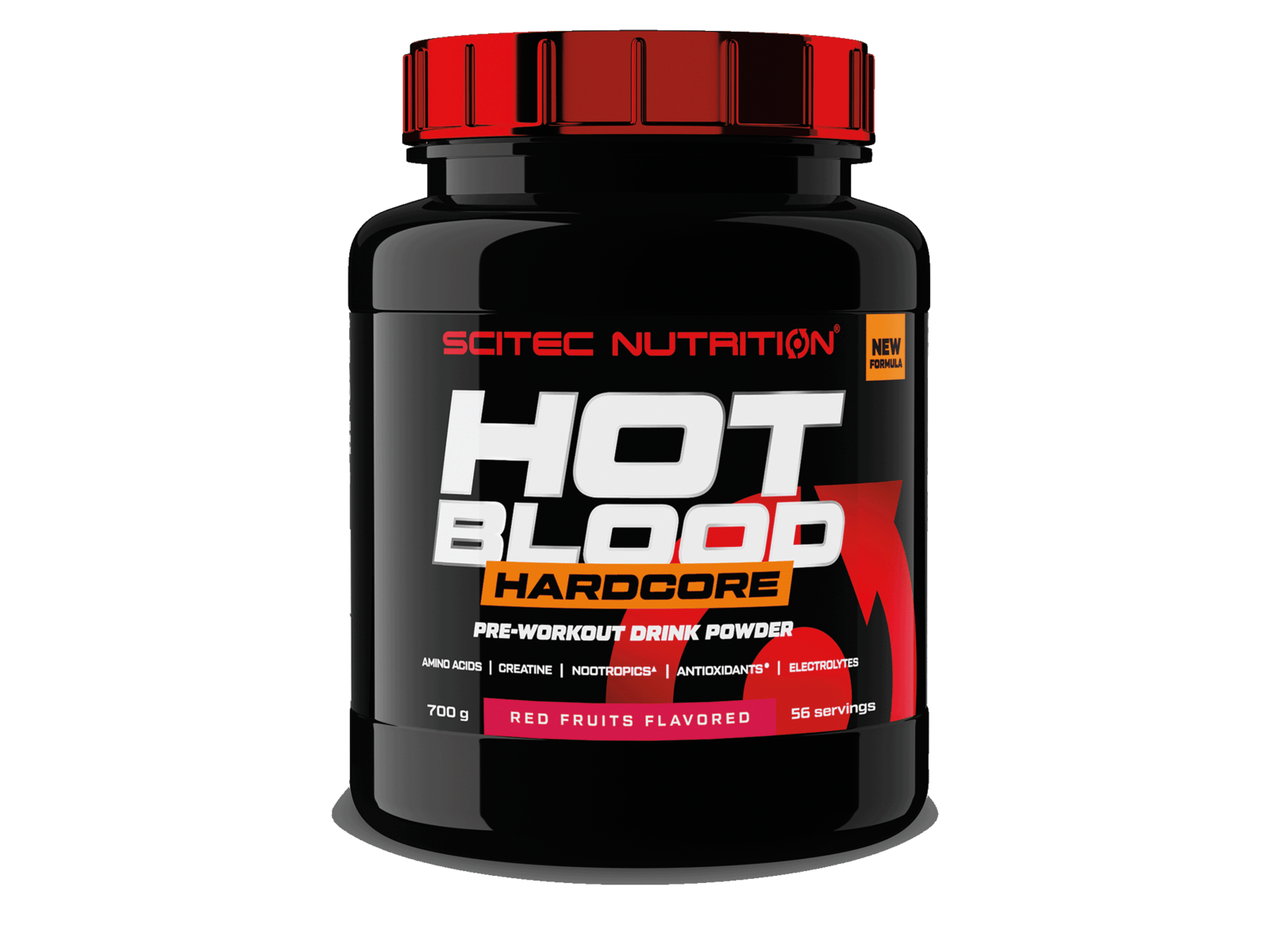 Hot Blood Hardcore Pre-Workout (Red Fruit - 700 gram) - Scitec Nutrition