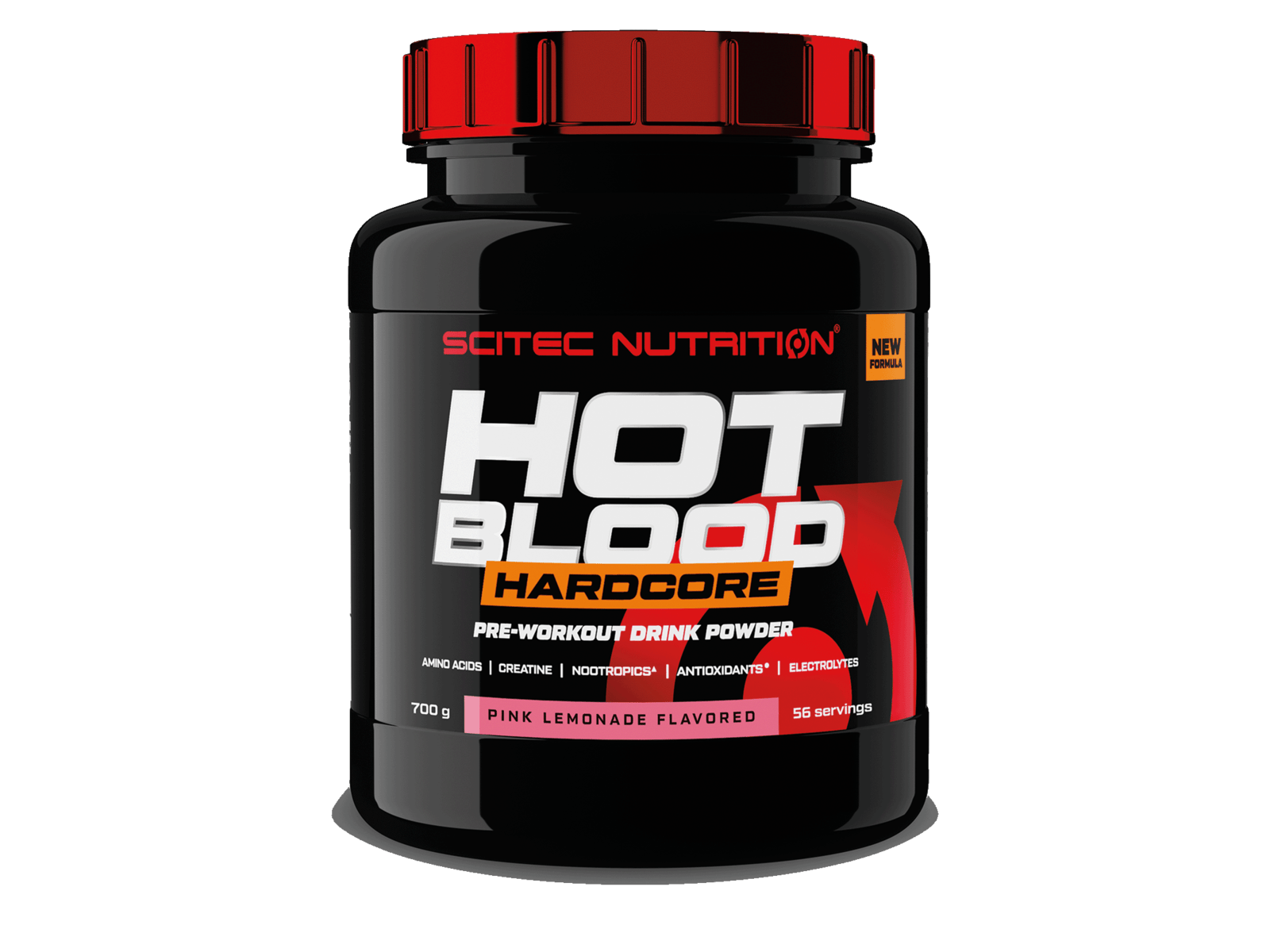 Hot Blood Hardcore Pre-Workout (Pink Lemonade - 700 gram) - SCITEC NUTRITION