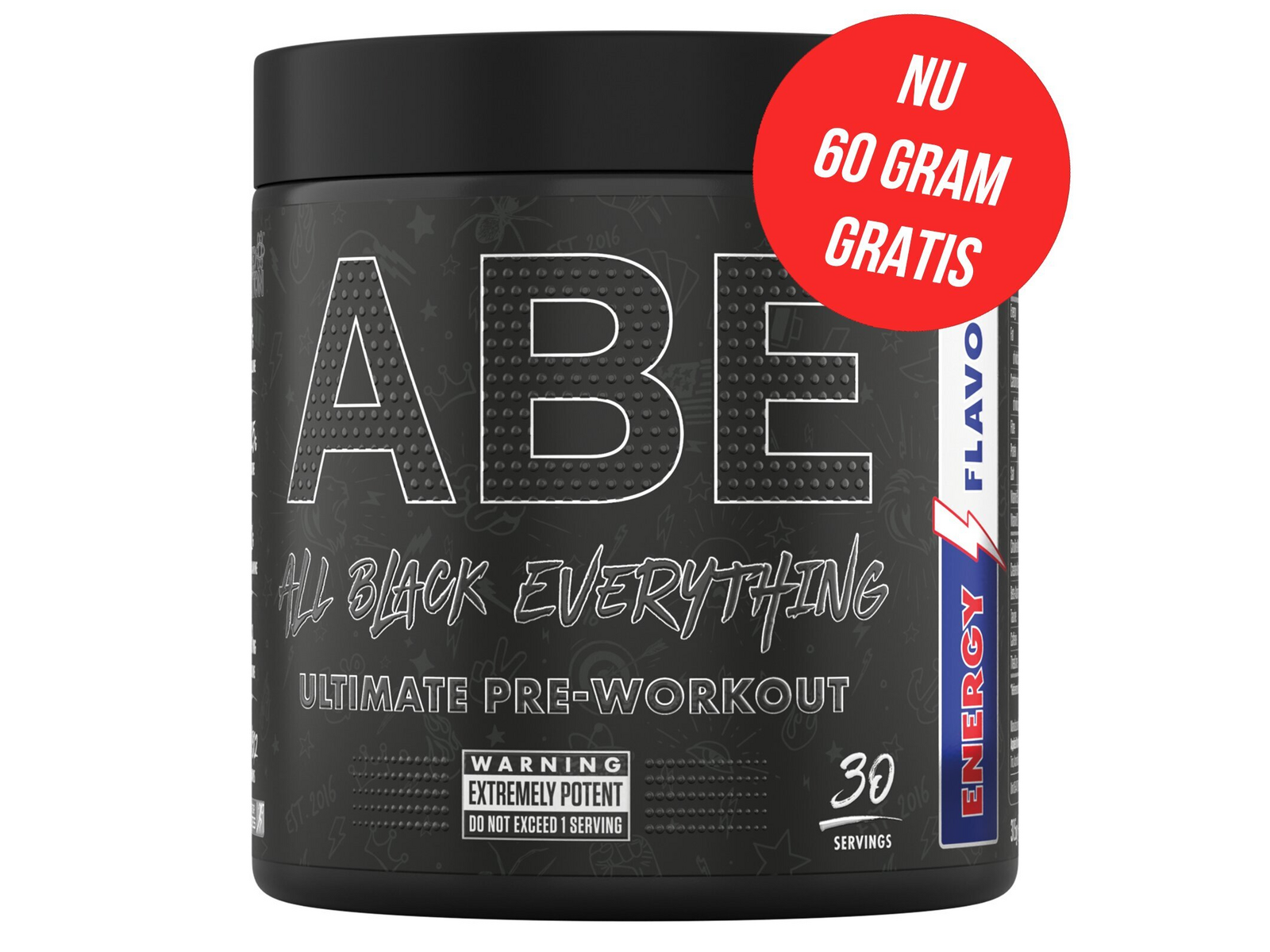 ABE Ultimate Pre-Workout (Energy Flavour)