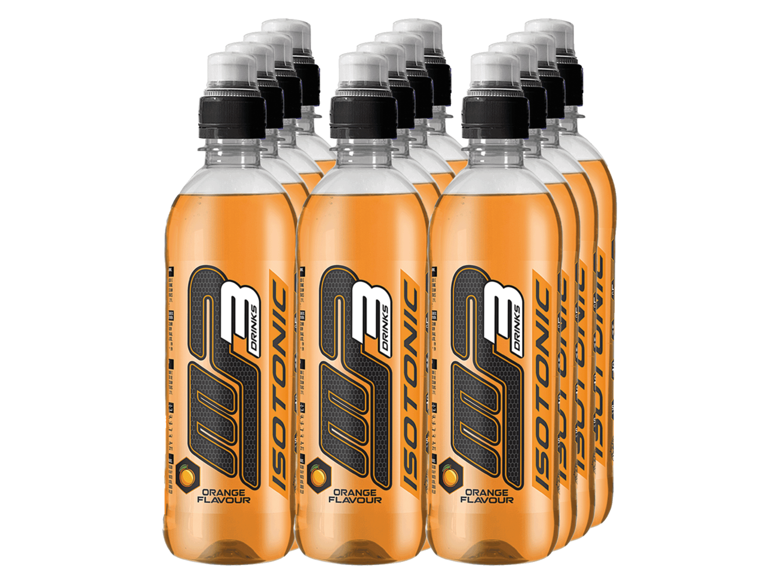 Isotonic sportdrank (12-pack) (Orange - 12 x 500 ml) - MP3 DRINKS