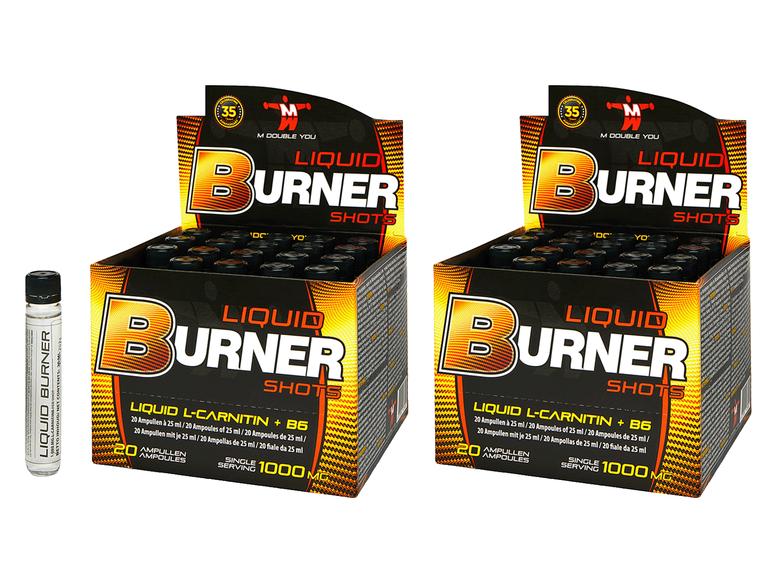 M DOUBLE YOU - Liquid Burner (20 ampullen - 2-pack)