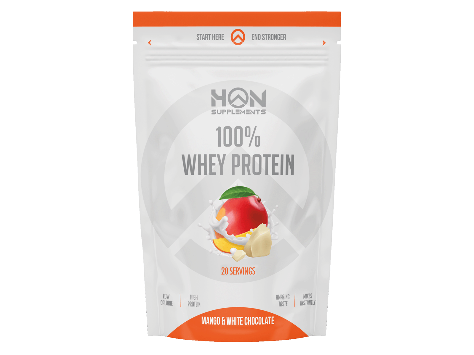 100% Whey Protein (Mango/White Chocolate - 500 gram) - HON
