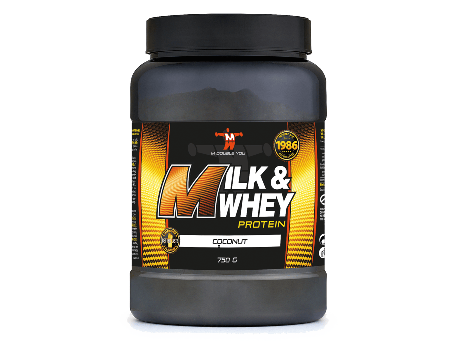 M Double You - Milk & Whey Proteïne (Coconut - 750 gram) - Whey Protein - Eiwitpoeder - Eiwitshake
