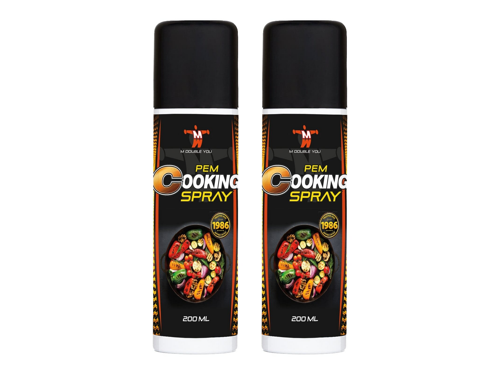 PEM Cooking spray (200 ml - 2-pack) - M DOUBLE YOU