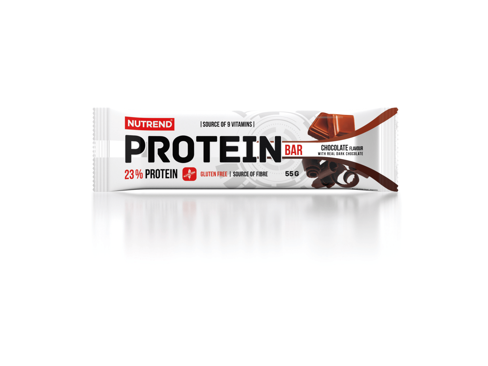 Protein Bar 23% (24-Pack) (Chocolate - 24 x 55 gram) - NUTREND