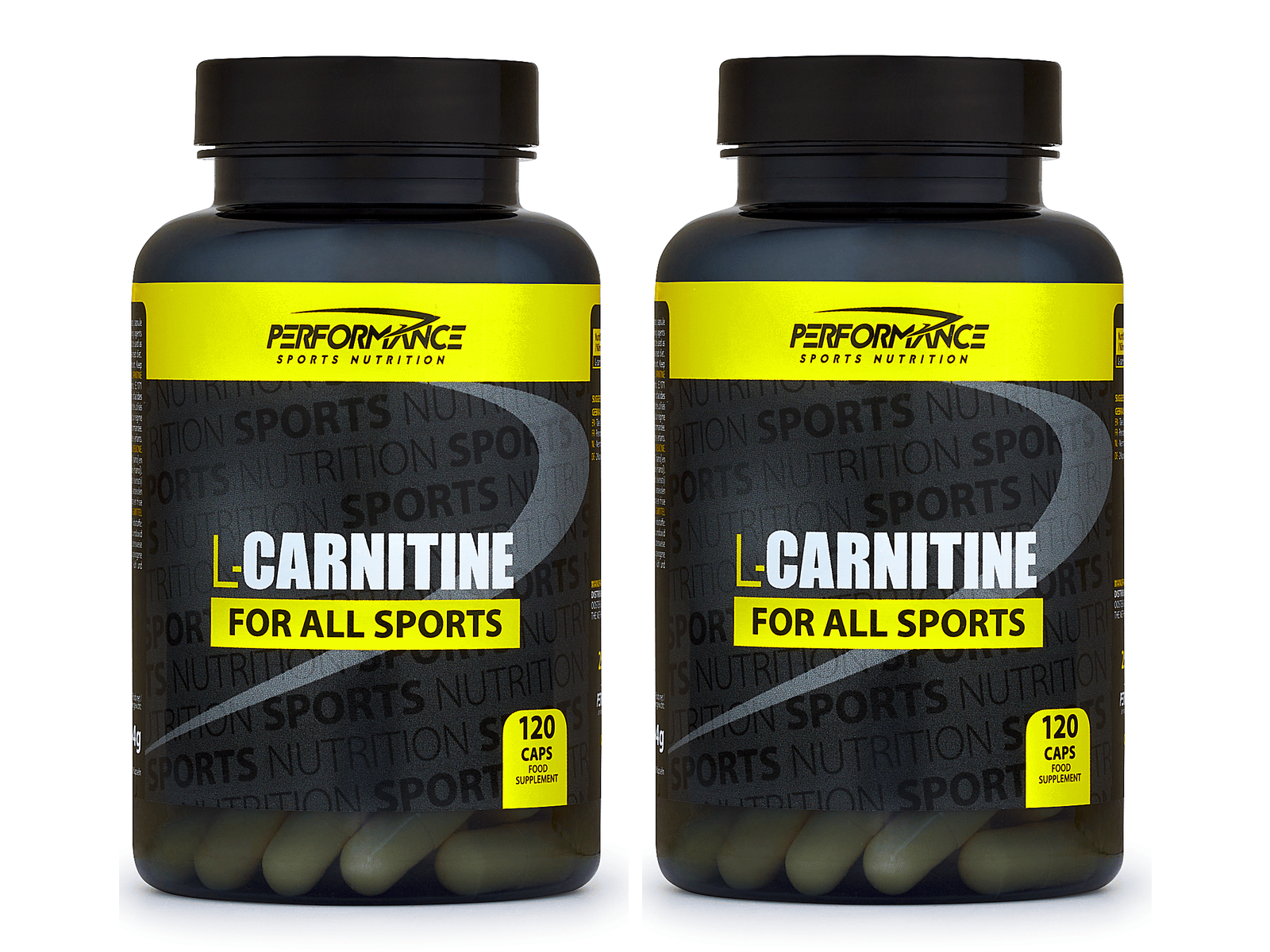 Performance Sports Nutrition - L-Carnitine (120 capsules - 2-pack)
