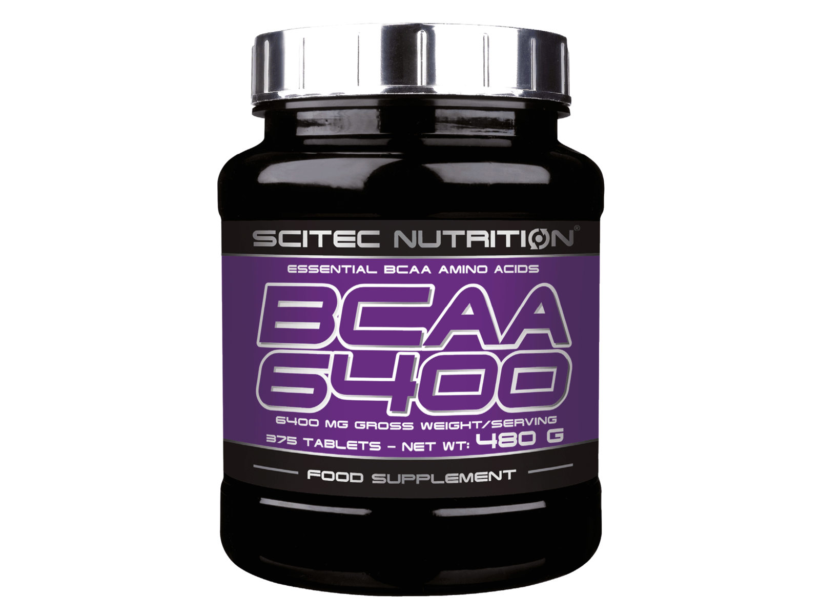 BCAA 6400 (375 tabletten) - SCITEC NUTRITION