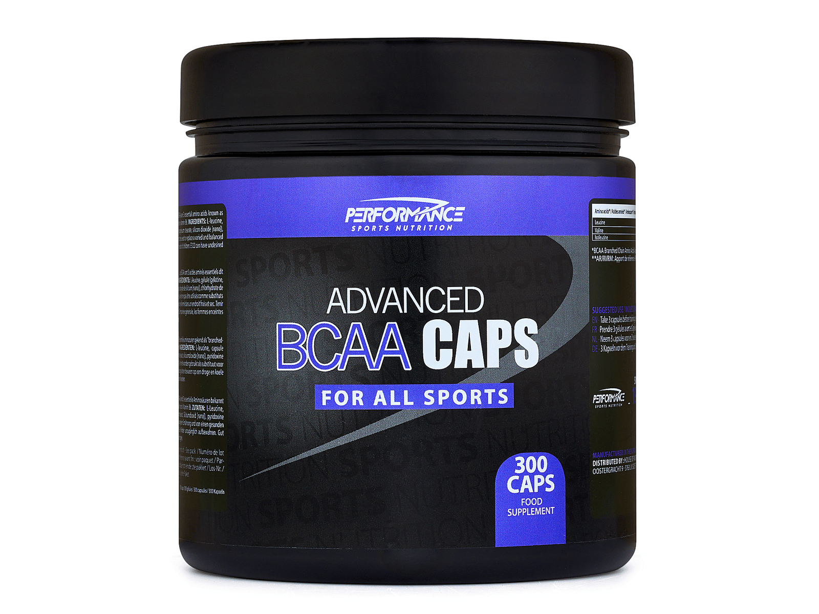 Performance Sports Nutrition - BCAA Caps (300 capsules)
