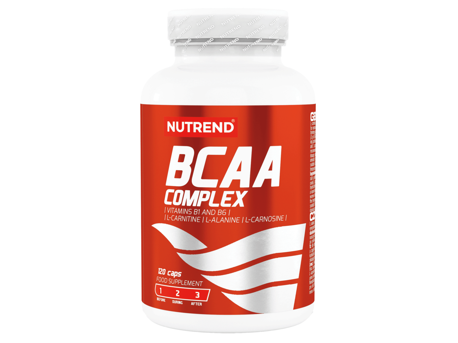 BCAA Complex (120 capsules) - NUTREND - Aminozuren